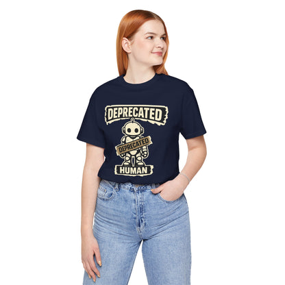 Deprecated Human, AI Era | Unisex Developer T-Shirt