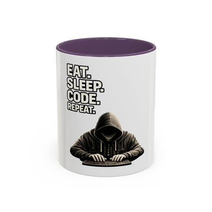 Eat Sleep Code Repeat | Developer Coffee Mug