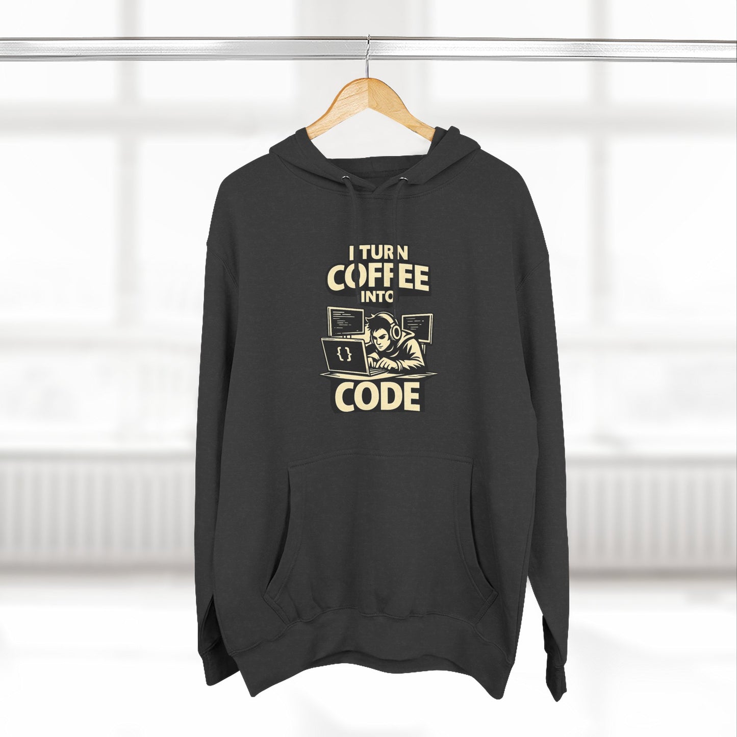 I Turn Coffee Into Code | Unisex Developer Hoodie