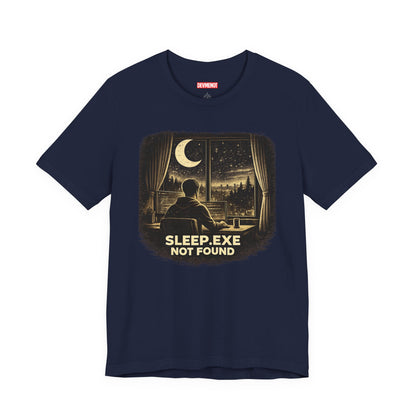 Sleep.exe Not Found | Unisex Developer T-Shirt