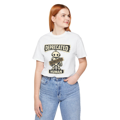 Deprecated Human, AI Era | Unisex Developer T-Shirt