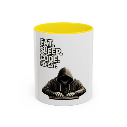 Eat Sleep Code Repeat | Developer Coffee Mug
