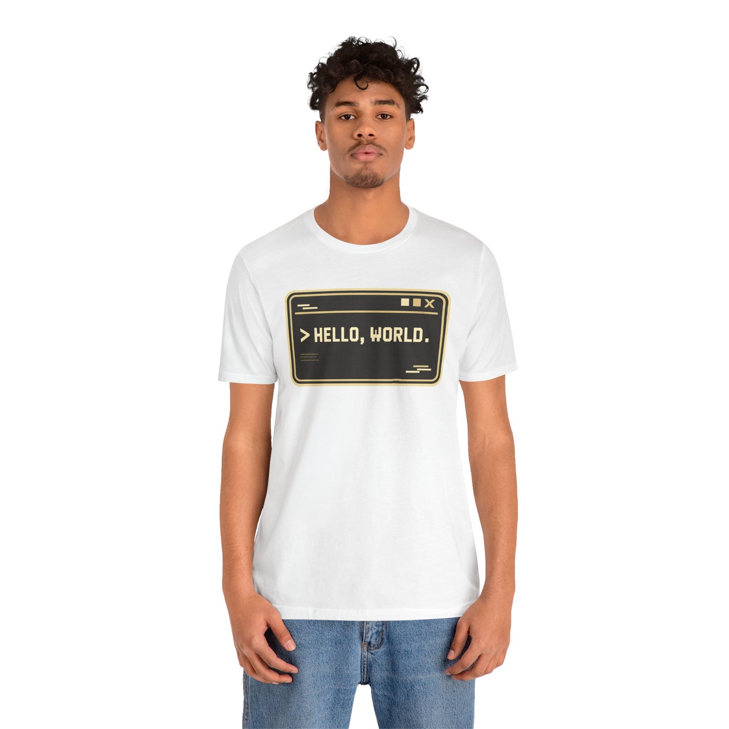 Hello World, Terminal | Unisex Developer T-Shirt