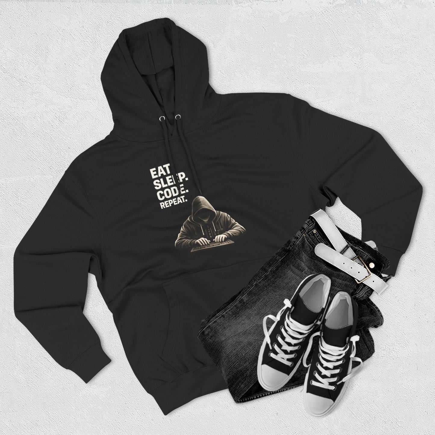 Eat Sleep Code Repeat | Unisex Developer Hoodie