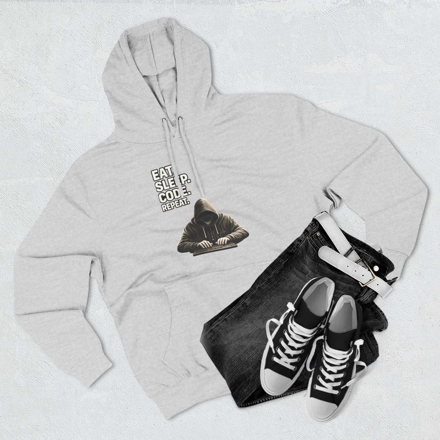 Eat Sleep Code Repeat | Unisex Developer Hoodie