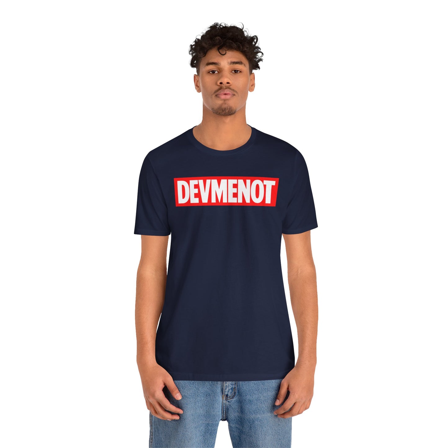 DevMeNot Logo | Unisex Developer T-Shirt