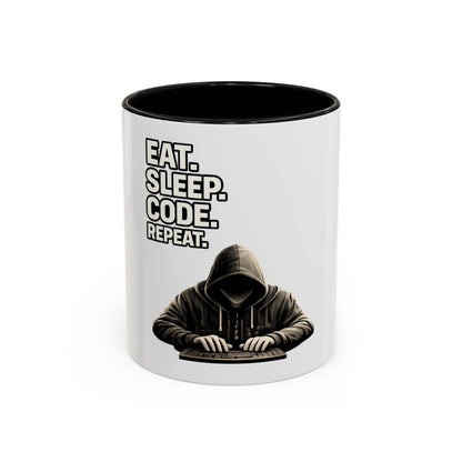 Eat Sleep Code Repeat | Developer Coffee Mug